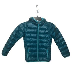Eddie Bauer - First Ascent Teal Down Puffer Jacket